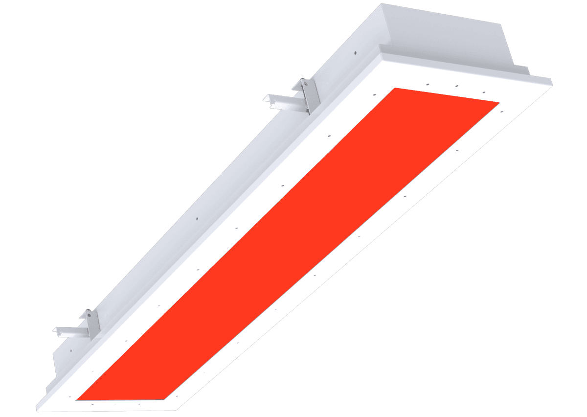 Main product image for Amico's Lights Cleanroom Series 1' x 4' Cleanroom Red