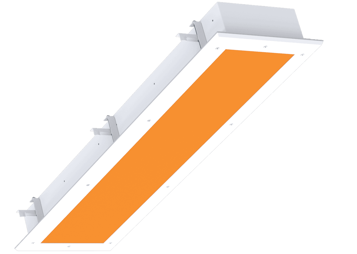 Main product image for Amico's Lights Cleanroom Series 1' x 4' Cleanroom Universal Amber